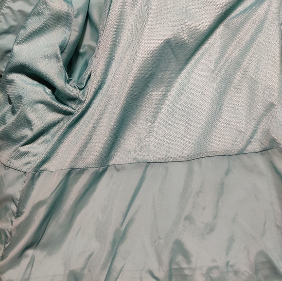 Columbia Women's Omni-Tech Windbreaker Jacket Turquoise Large - Picture 10 of 10